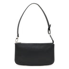 Louis Vuitton Epi Pochette Accessory Pouch Handbag Noir Black Silver Hardware