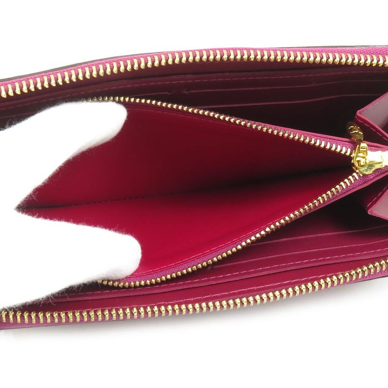 Louis Vuitton Round Zipper Long Wallet Portefeuille Cles Mance — view 4