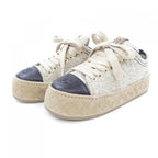 Chanel Sneakers Goatskin Beige — view 3
