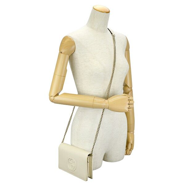 Gucci Shoulder Bag Soho Ivory — view 6