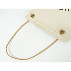 Hermes Aline GM Shoulder Bag Tote Canvas Ivory — view 4