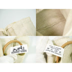 Hermes Aline GM Shoulder Bag Tote Canvas Ivory — view 9