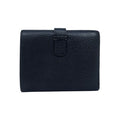 Hermes Jura 2 Bifold Wallet Black Togo