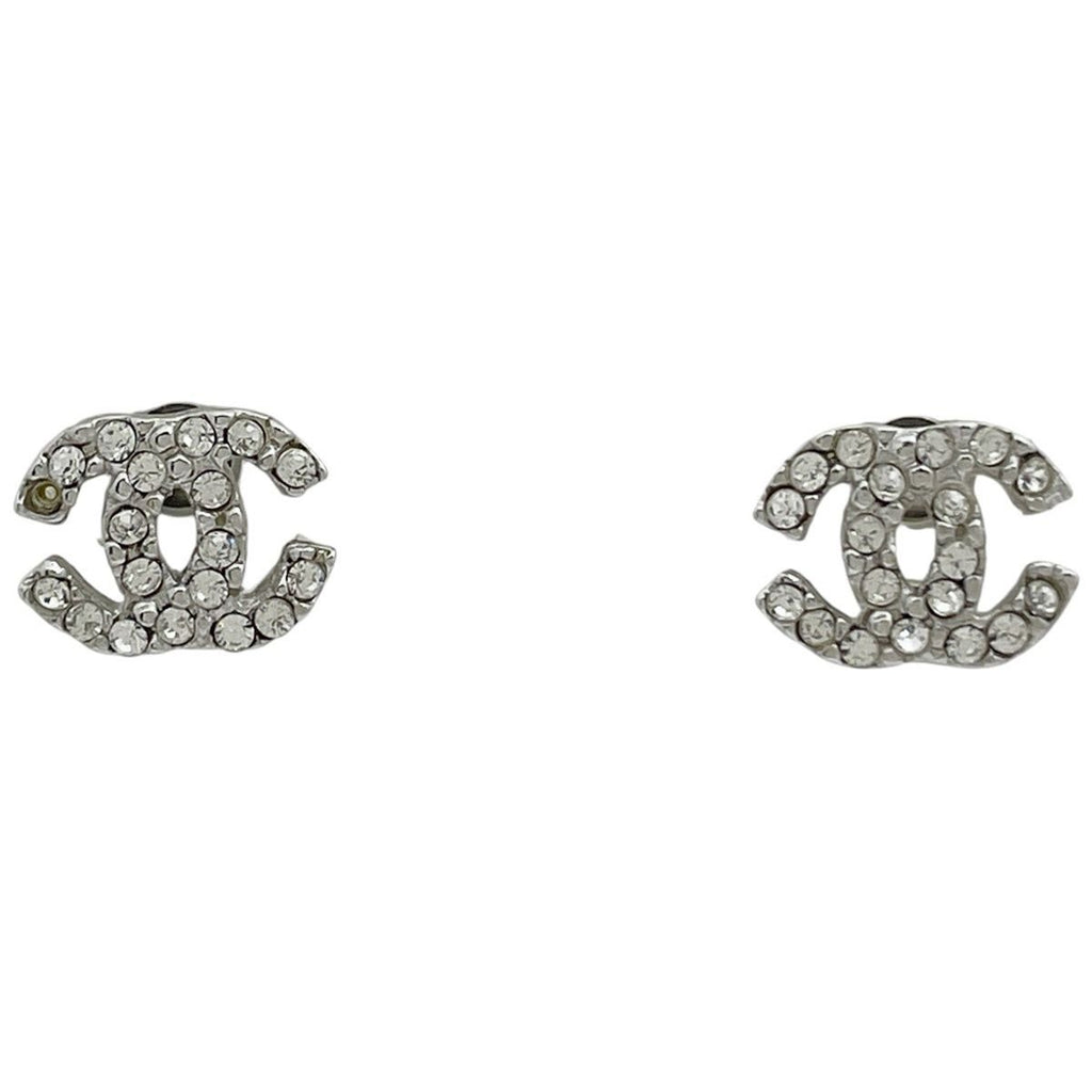 Chanel CC Logo Earrings