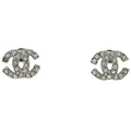 Chanel CC Logo Earrings