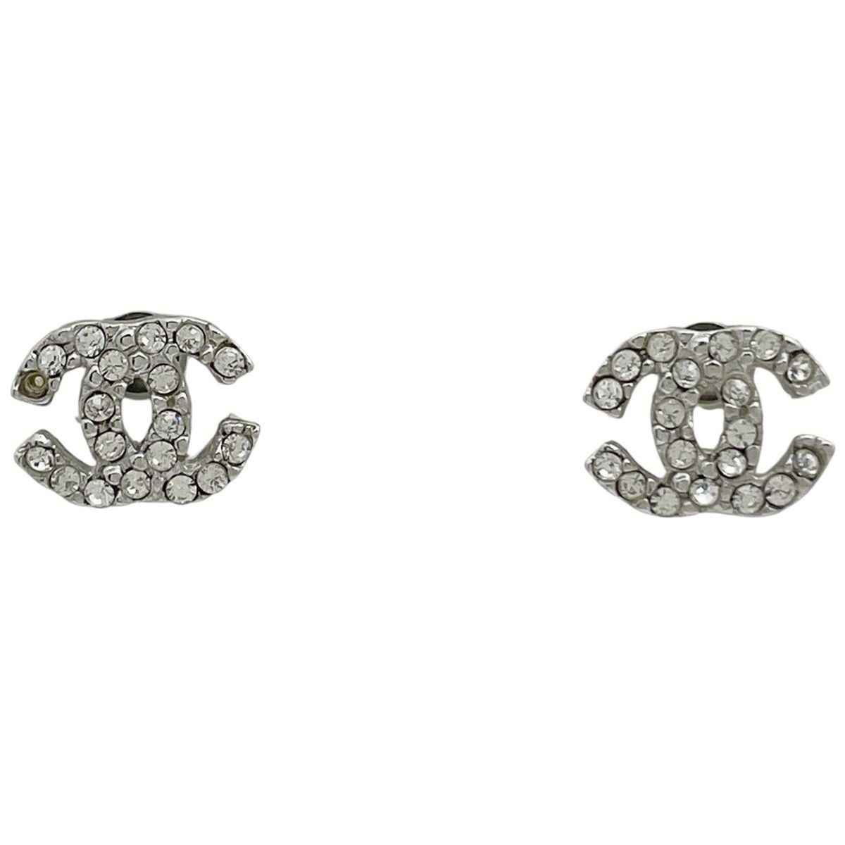 Chanel CC Logo Earrings