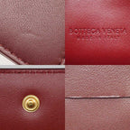 Bottega Veneta Cassette Business Card Case Wallet Gdhardware Red — view 9