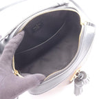 Louis Vuitton Shoulder Bag Saintonge 2-Way Noir Black Canvas Leather — view 3