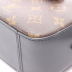 Louis Vuitton Shoulder Bag Saintonge 2-Way Noir Black Canvas Leather — view 7