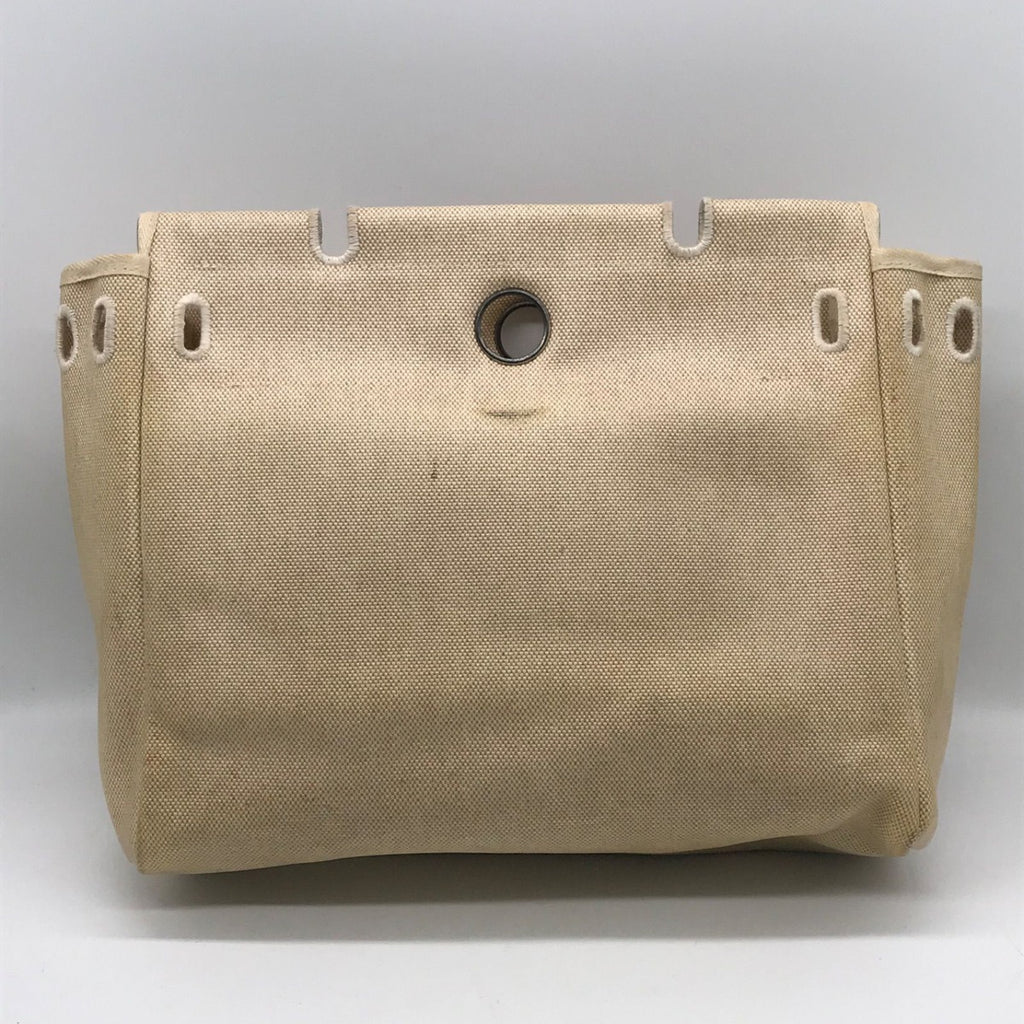 Hermes Herbag PM Toilet Ash 2-Way Shoulder Bag Black Camel Price Negotiation — view 3