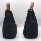 Hermes Herbag PM Toilet Ash 2-Way Shoulder Bag Black Camel Price Negotiation — view 5