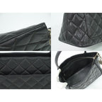 Chanel Revival Tote Handbag Caviar Leather Black Coco — view 7
