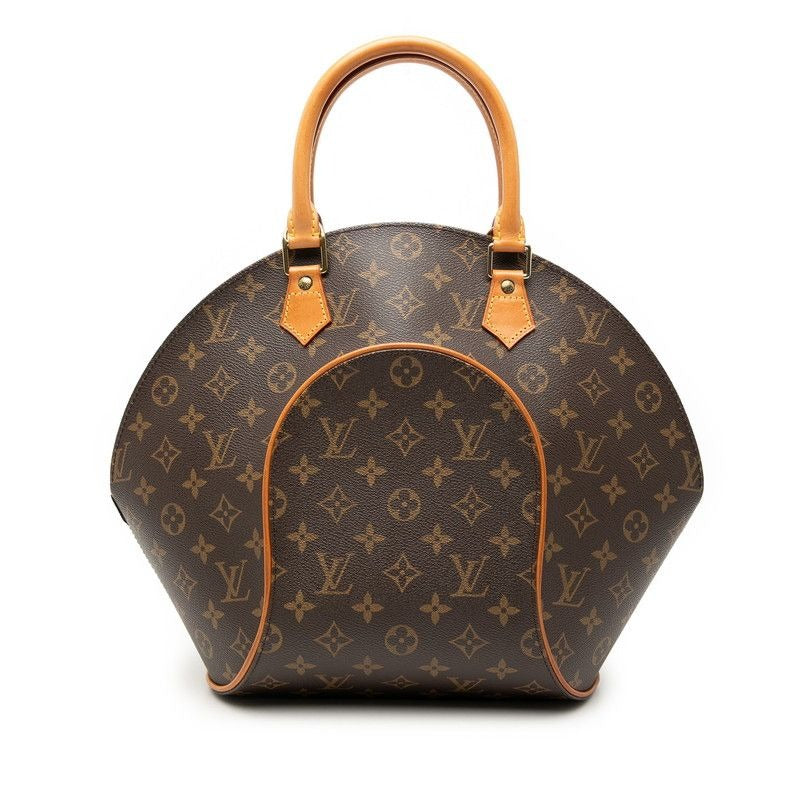 Louis Vuitton Monogram Ellipse MM Brown Leather