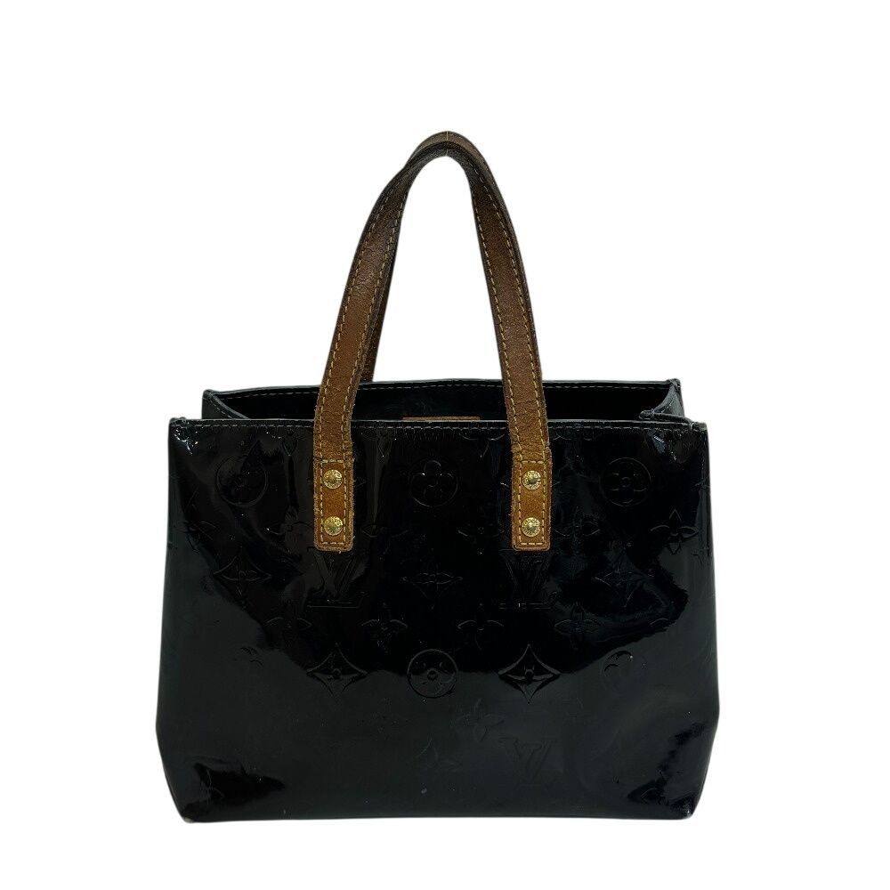 Louis Vuitton Mini Bag Tote Reed PM Monogram Vernis Enamel Amarante