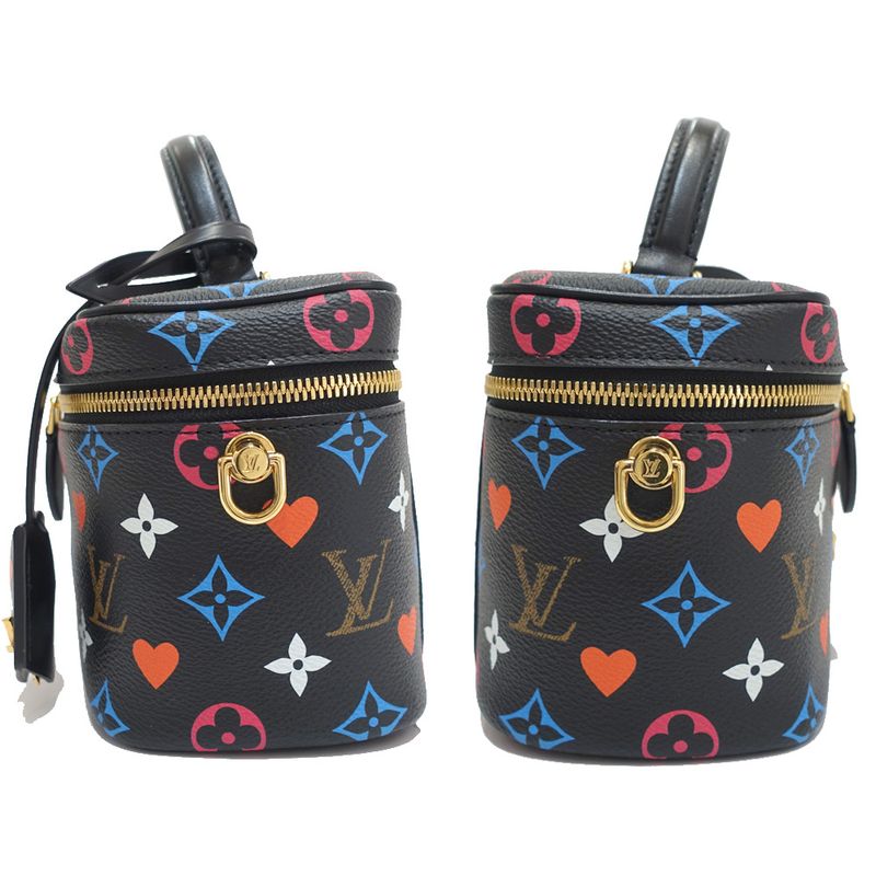 Louis Vuitton Vanity PM Monogram Gameon Black Gdhardware — view 4