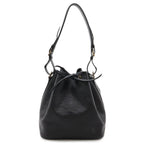 Louis Vuitton Epi Petit Noe Shoulder Bag Drawstring Noir Black