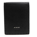 Fendi Wallet Men Leather Black 7 M0194 O7 N Fogxn Coin