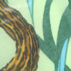 Hermes Pareo Large Shawl 100% Cotton Jungle Leopard Panther — view 6