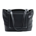 Hermes Cabas Serie 31 Tote Bag Black Stamped