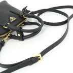 Prada Bag Gold Nero — view 5