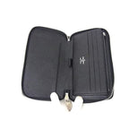 Louis Vuitton Epi Zippy Organizer Nm Long Wallet Black Fj9996 — view 3