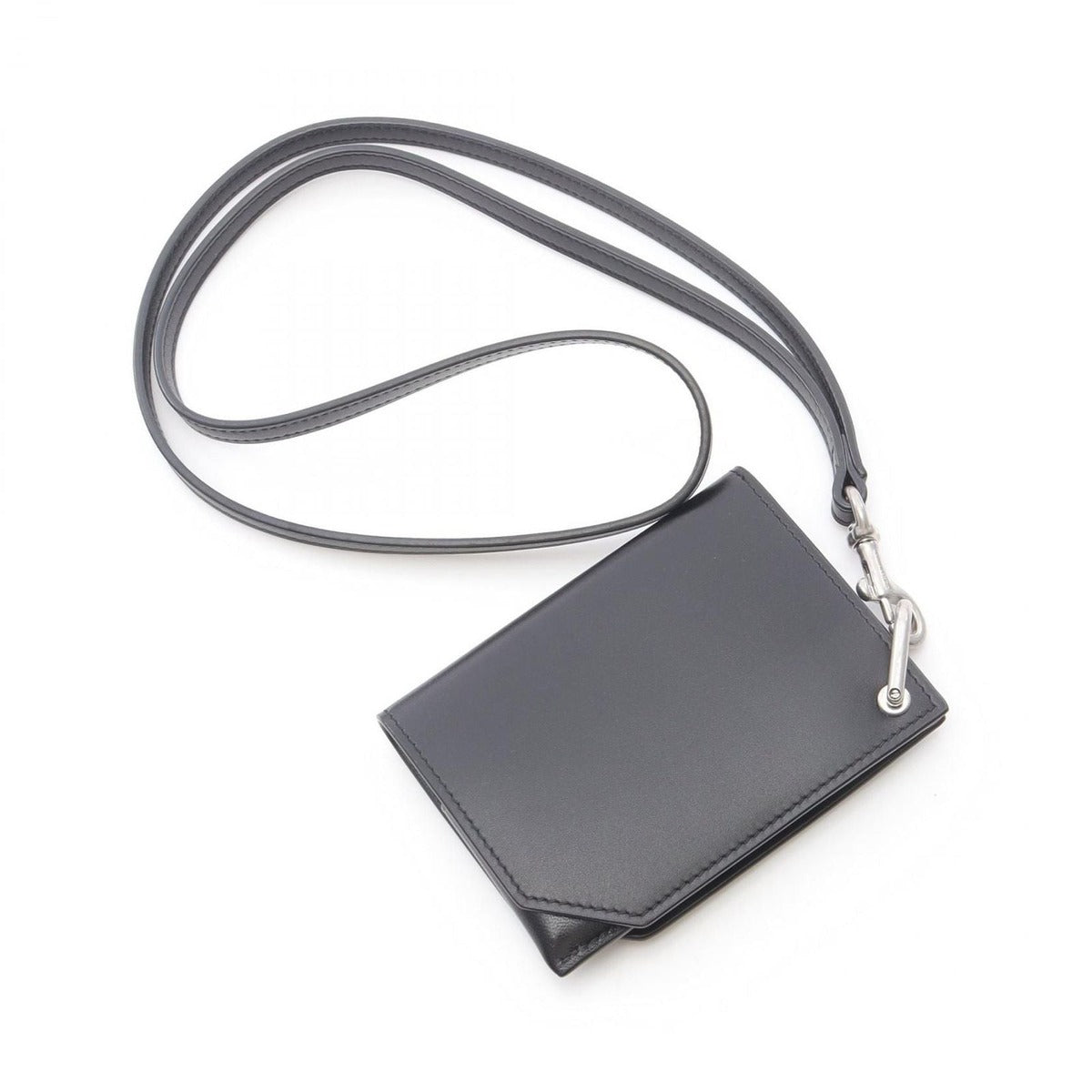 Saint Laurent Paris Card Case Aadaq 1000 Black Leather — view 2