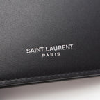 Saint Laurent Paris Card Case Aadaq 1000 Black Leather — view 5