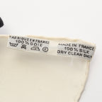 Hermes Scarf Carre 90 Pavois Ivory Silk Multicolor — view 3