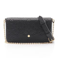 Louis Vuitton Shoulder Bag Pochette Felicie Noir Black Leather