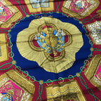 Hermes Carre 90 Poste ET Cavalerie Scarf — view 2