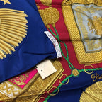 Hermes Carre 90 Poste ET Cavalerie Scarf — view 4