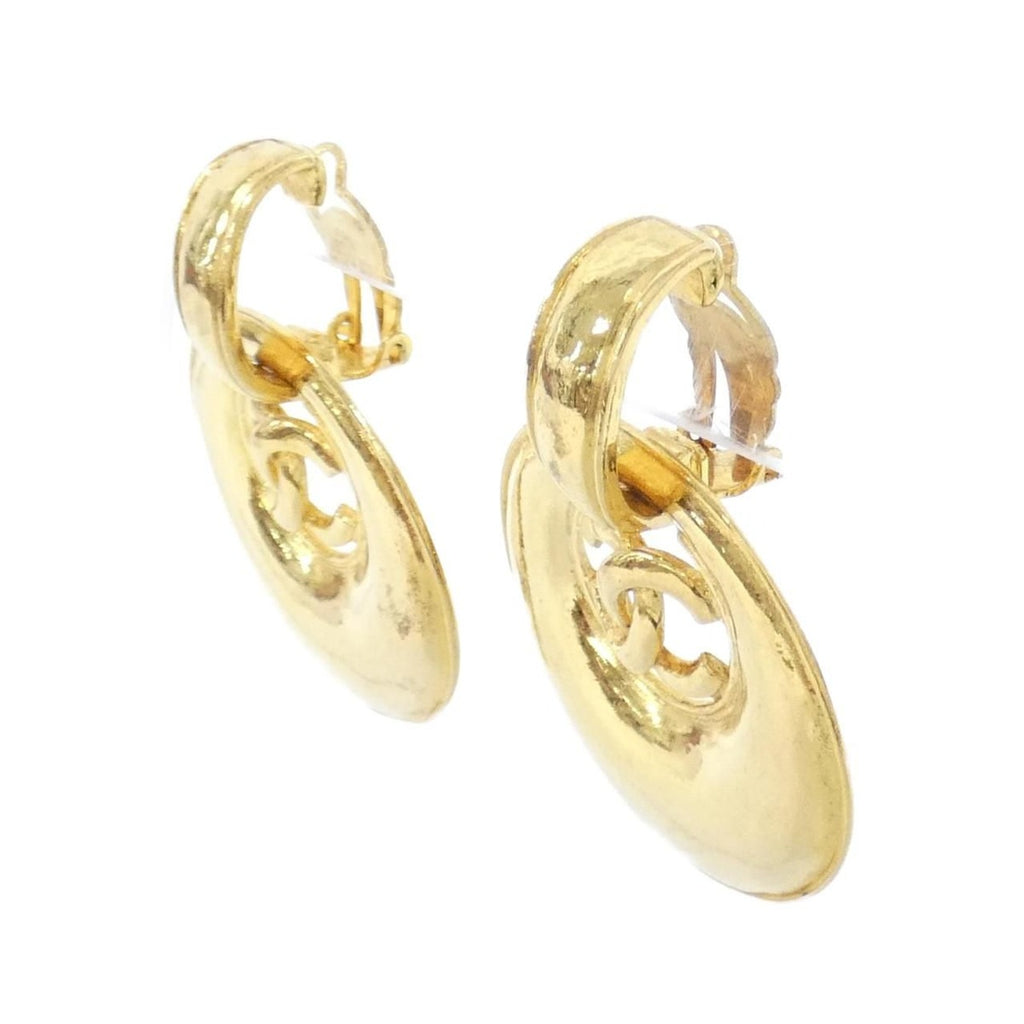 Chanel Vintage Earrings Gold — view 2