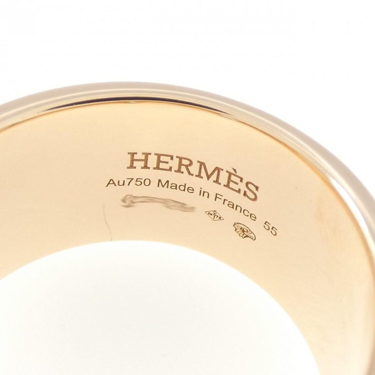 Hermes Courduache Ring Pink