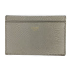 Celine Card Case Plain Holder 10 B703 bel.10 bl Gray Grained Calfskin — view 2