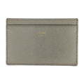Celine Card Case Plain Holder 10 B703 bel.10 bl Gray Grained Calfskin