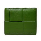 Bottega Veneta Cassette Bifold Wallet Green