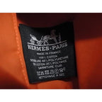 Hermes Bolide Pouch Mini Cotton Silver Multi Case Orange — view 4