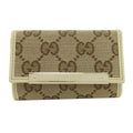 Gucci GG Canvas Key Case Holder