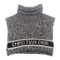 Dior Turtleneck Warmer 11 Dwi316 I007 Snood Wool Cashmere Black Autumn Win
