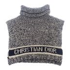 Dior Turtleneck Warmer 11 Dwi316 I007 Snood Wool Cashmere Black Autumn Win