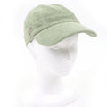 Hermes Davis Cotton Pile Baseball Cap Hat Green