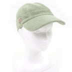 Hermes Davis Cotton Pile Baseball Cap Hat Green