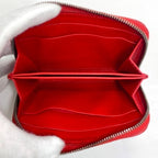 Bottega Veneta Coin Case Red Intrecciato — view 5
