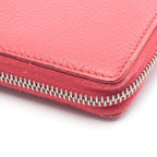 Gucci Round Wallet Bamboo Red Leather Bambu — view 7