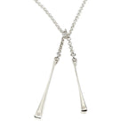 Hermes Necklace Cour De Forges AG 925 Silver Accessories Pendant
