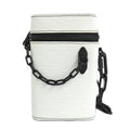 Louis Vuitton Phone Box Epi Bron White Shoulder Bag Black