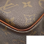 Louis Vuitton Deauville Handbag Monogram Canvas Brown — view 8