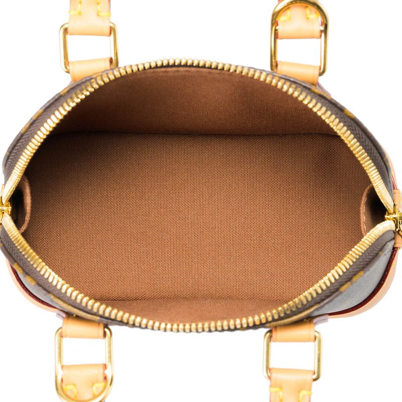 Louis Vuitton Shoulder Bag Nano Alma Brown — view 5