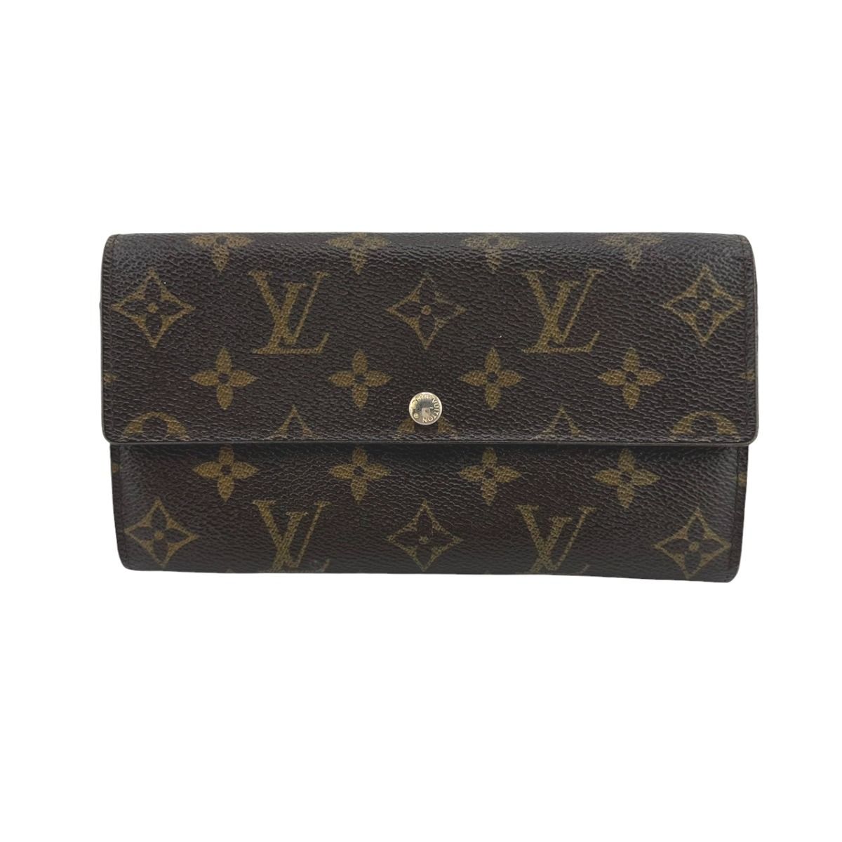 Louis Vuitton Monogram Long Wallet With Zipper Portefeuille-sarah — view 2