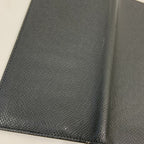 Louis Vuitton Taiga Card Holder Credit Bifold Long Wallet Black — view 3